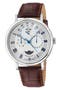 Maestro Croc Embossed Leather Strap Watch, 42mm