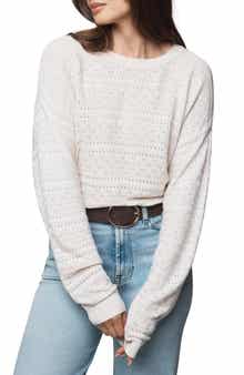 Splendid Georgie Oversize Pointelle Sweater