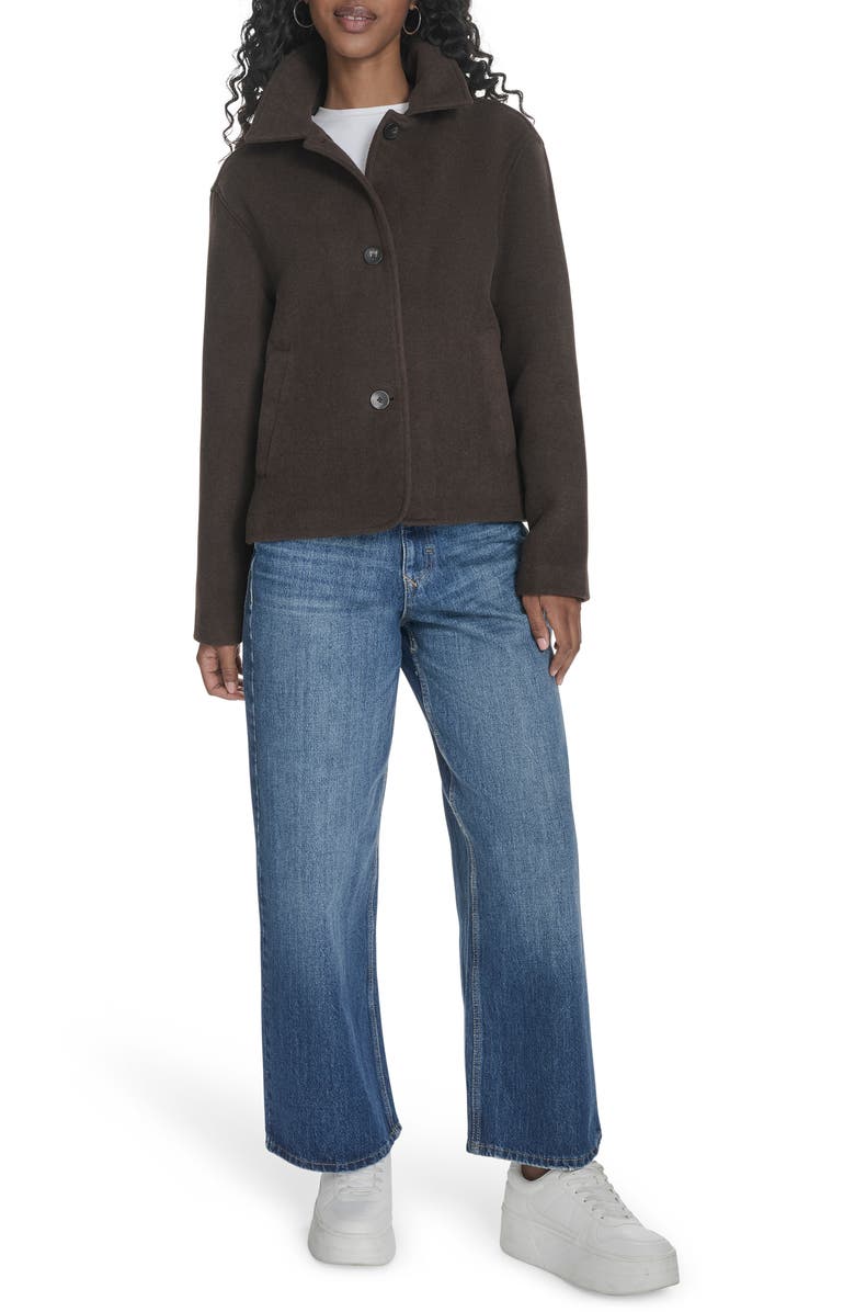 Levi's<sup>®</sup> Crop Jacket, Alternate, color, Chocolate Brown