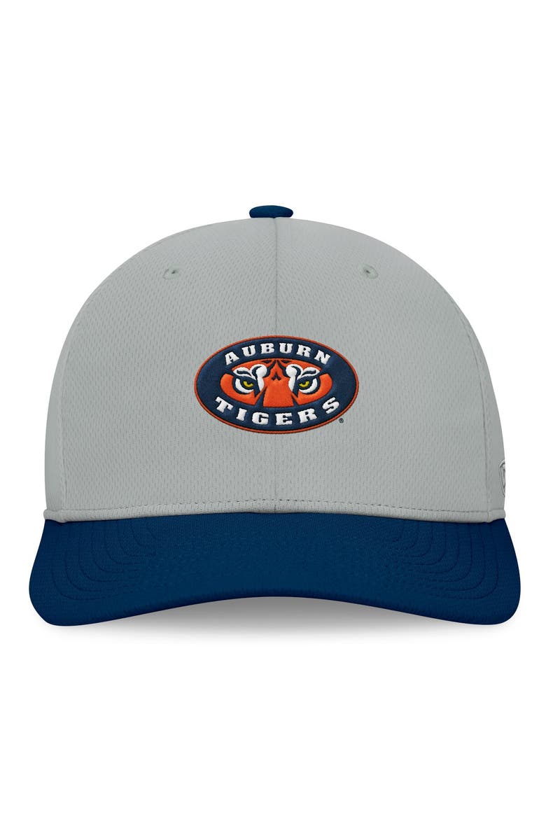 Men's Top of the World  Gray/Navy Auburn Tigers Mick Flex Hat, Alternate, color, Gray