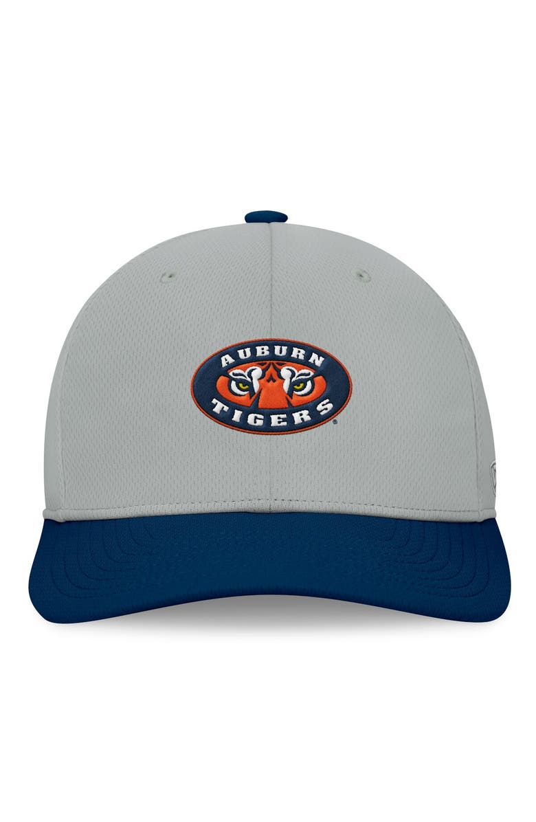 TOP OF THE WORLD Men's Top of the World Gray/Navy Auburn Tigers Mick Flex Hat, Alternate, color, Gray