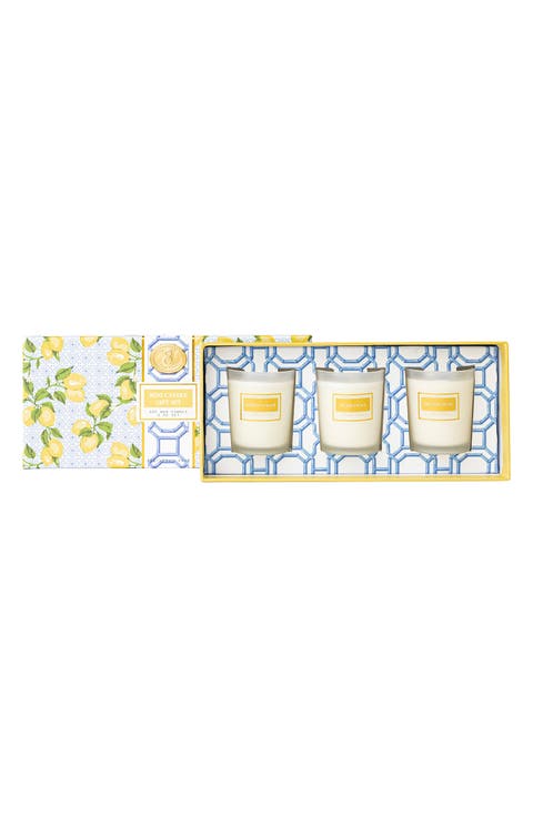 3-Piece Mini Soy Wax Candle Set