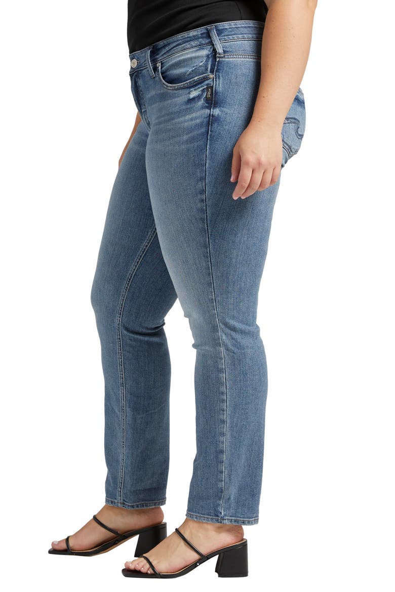 Suki Straight Leg Jeans, Alternate, color, INDIGO