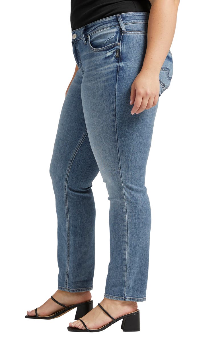 Silver Jeans Co. Suki Straight Leg Jeans, Alternate, color, Indigo