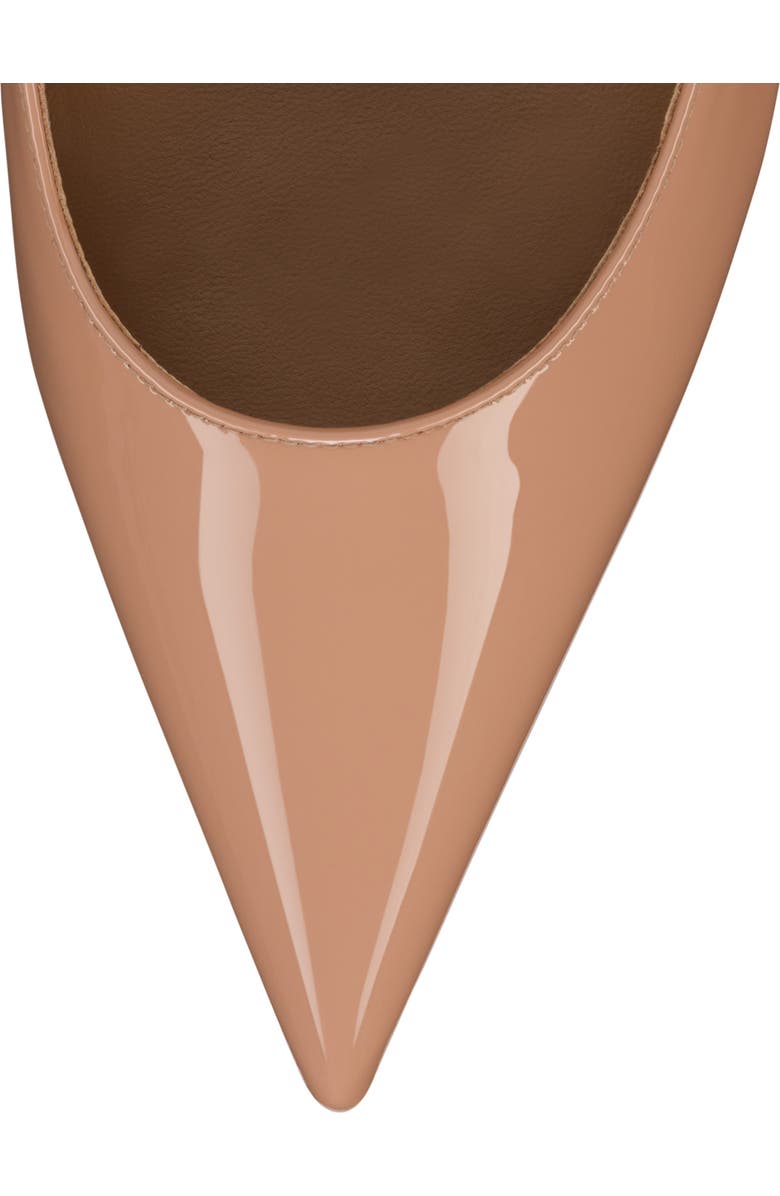 Christian Louboutin Miss Z Pointed Toe Pump, Alternate, color, Blush/ Lin Blush