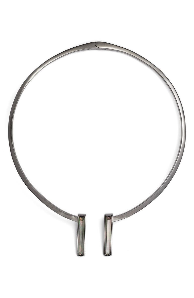 Kendra Scott 'Tristan' Hinge Station Collar Necklace, Main, color, 
