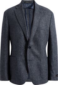 Vince Icon Relaxed Plaid Alpaca & Wool Blend Sport Coat