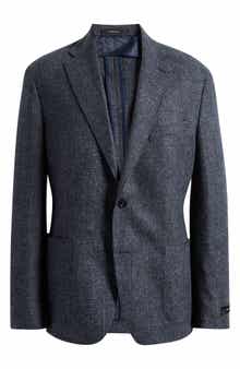 Vince Icon Relaxed Plaid Alpaca & Wool Blend Sport Coat
