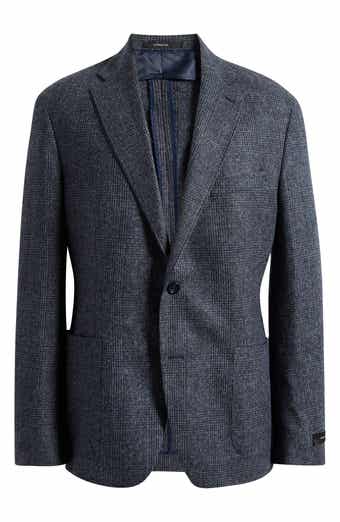 Vince Icon Relaxed Plaid Alpaca & Wool Blend Sport Coat