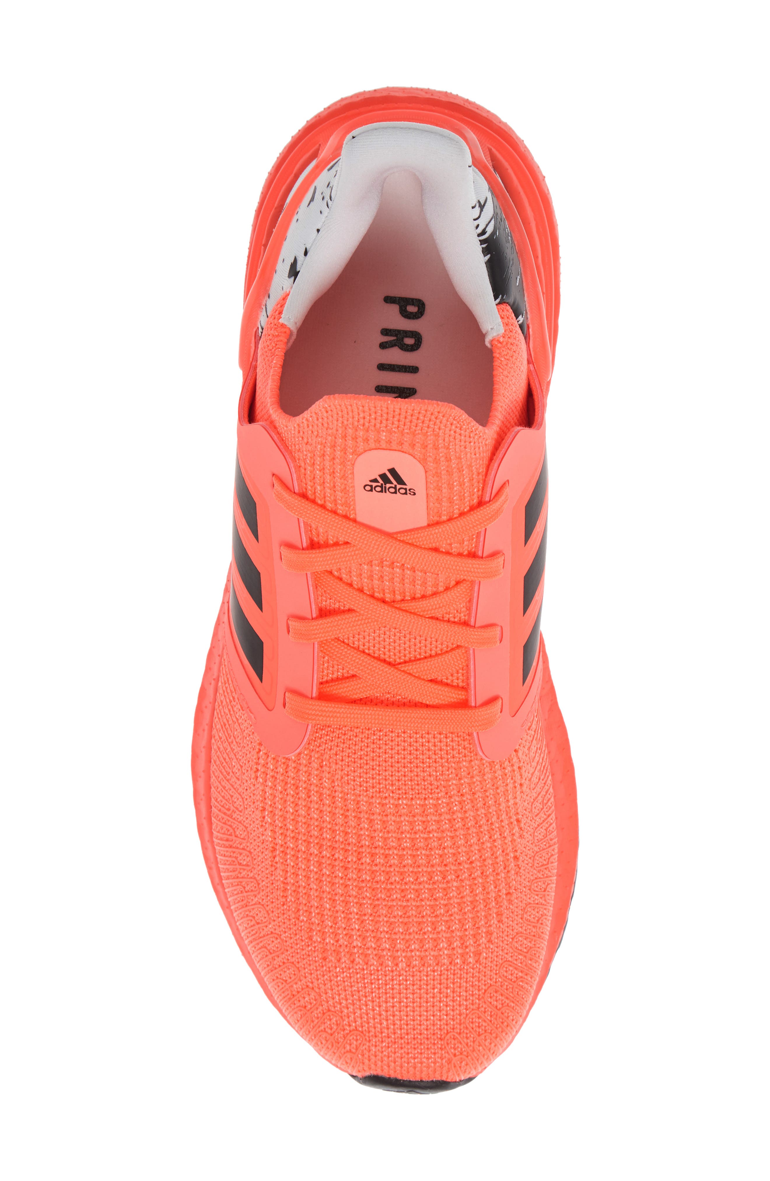 Kids' UltraBoost 20 J Running Shoe, Alternate, color, SIGNAL CORAL/ BLACK/ WHITE