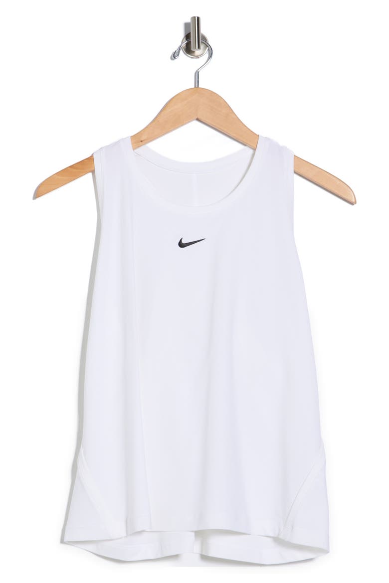 Victory Dri-FIT Tennis Tank, Alternate, color, 100 100 WHITE/BLACK