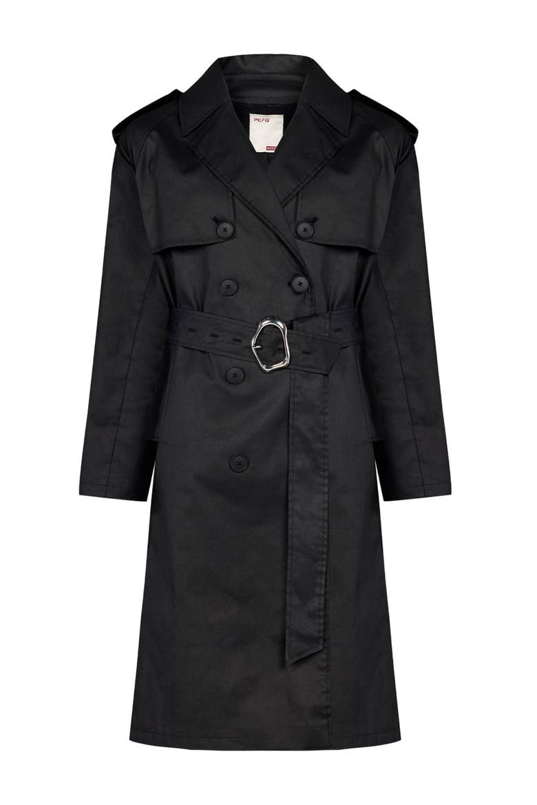 Your *Itch Waterproof Men Trenchcoat, Alternate, color, BLACK