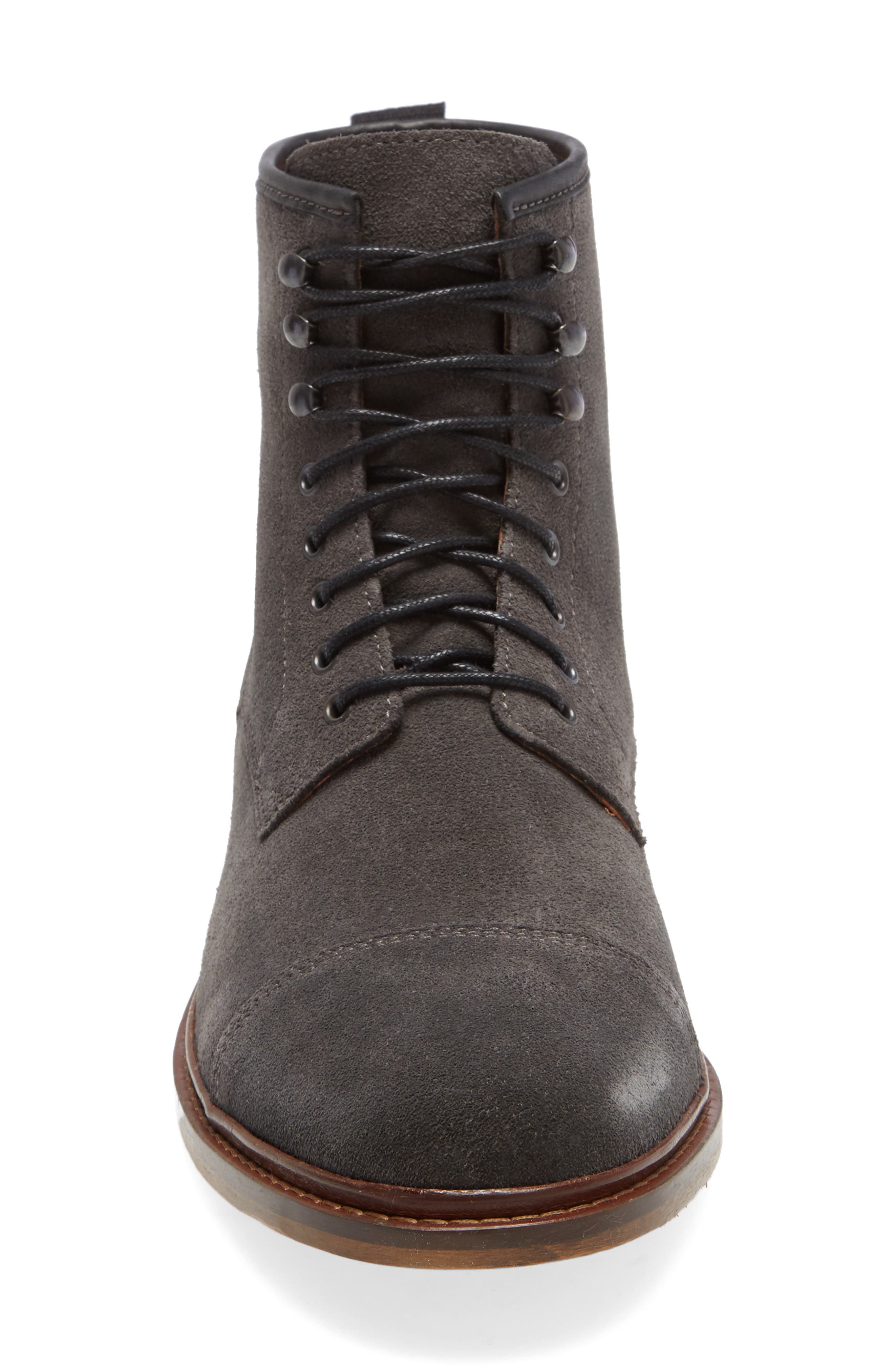 Shoe The Bear Curtis Cap Toe Boot, Alternate, color, 