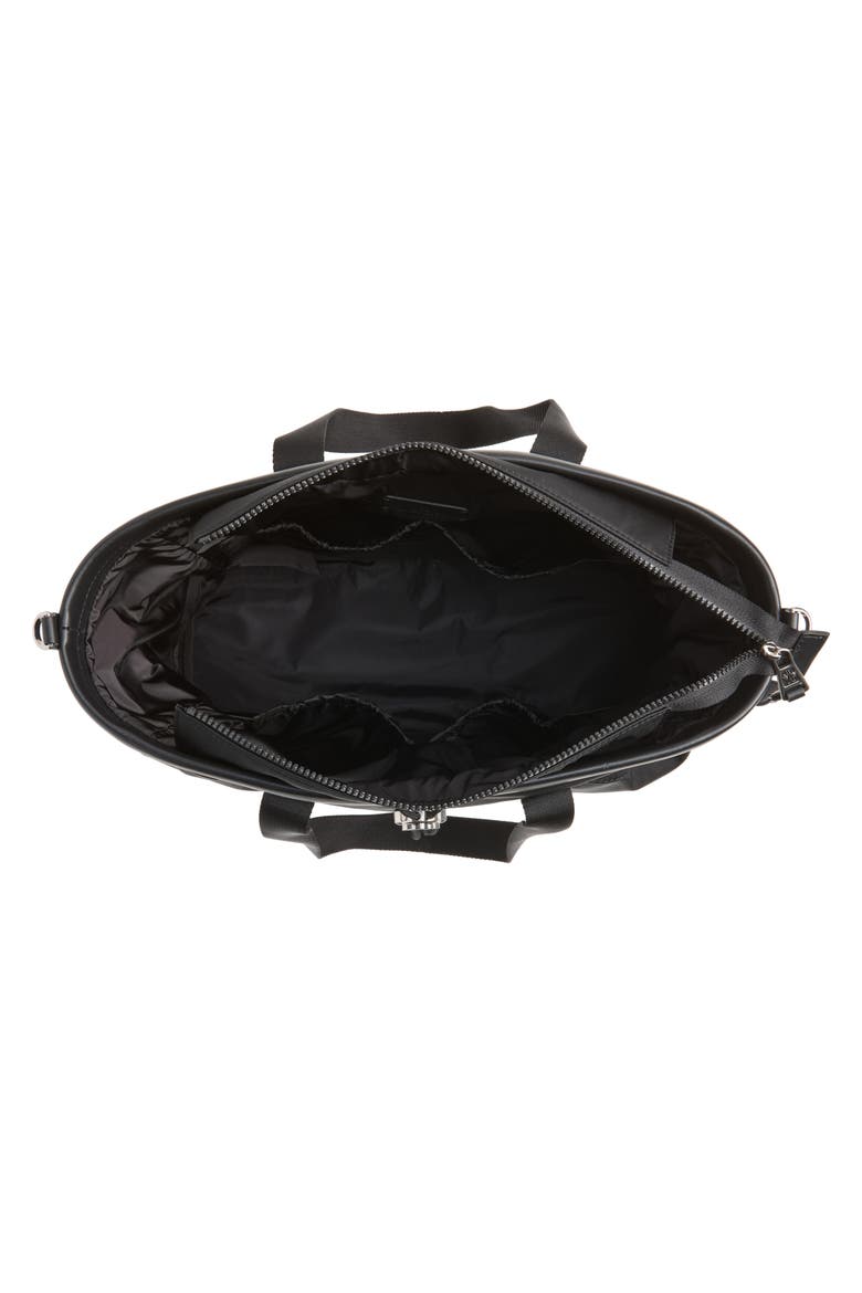 Mommy Nylon Diaper Bag, Alternate, color, BLACK