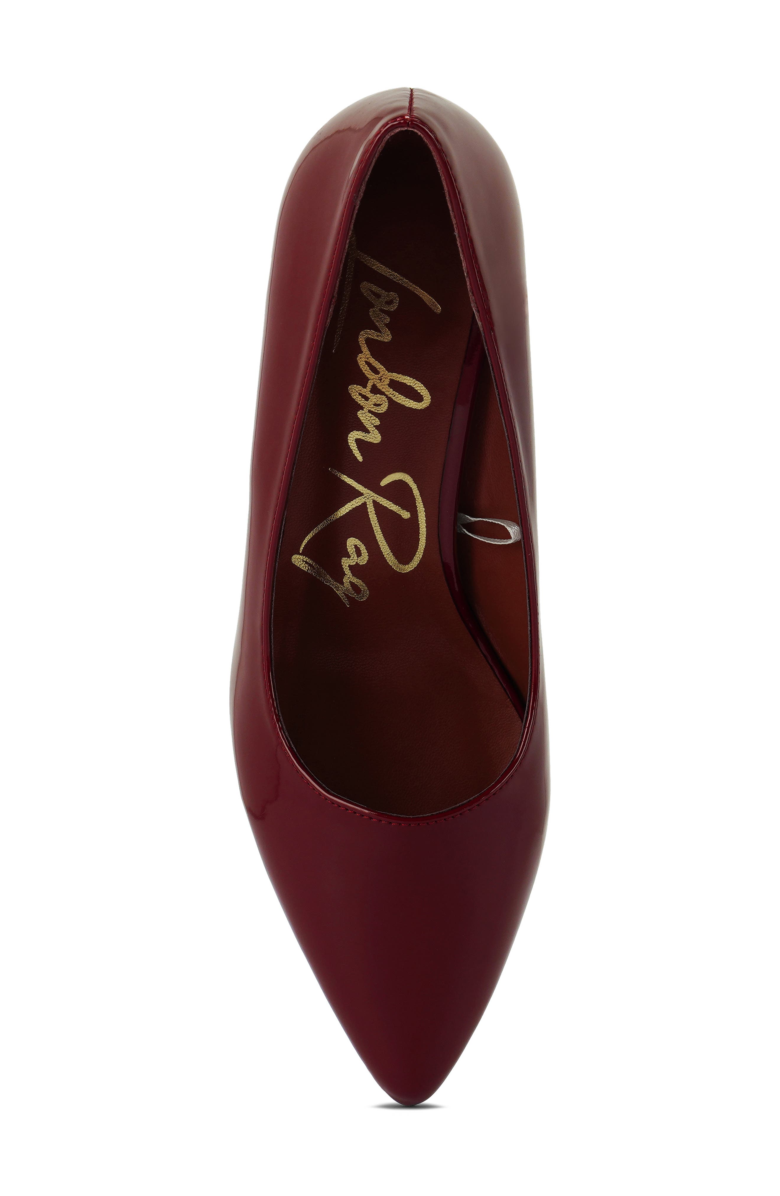 Zaila Block Heel Pump, Alternate, color, BURGUNDY