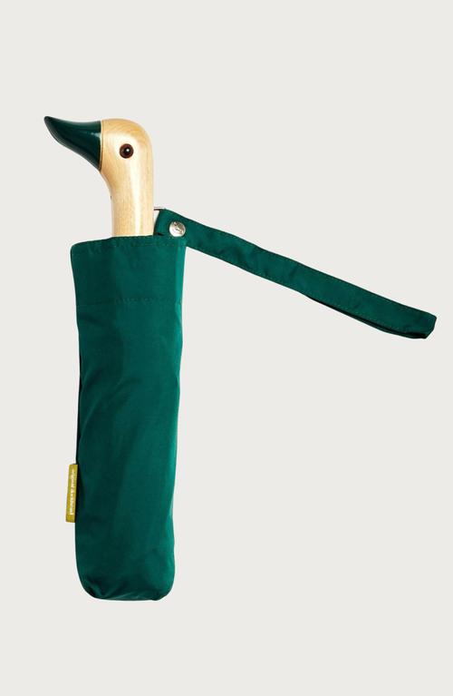 Original Duckhead Eco-friendly Compact Duck Umbrella In Green