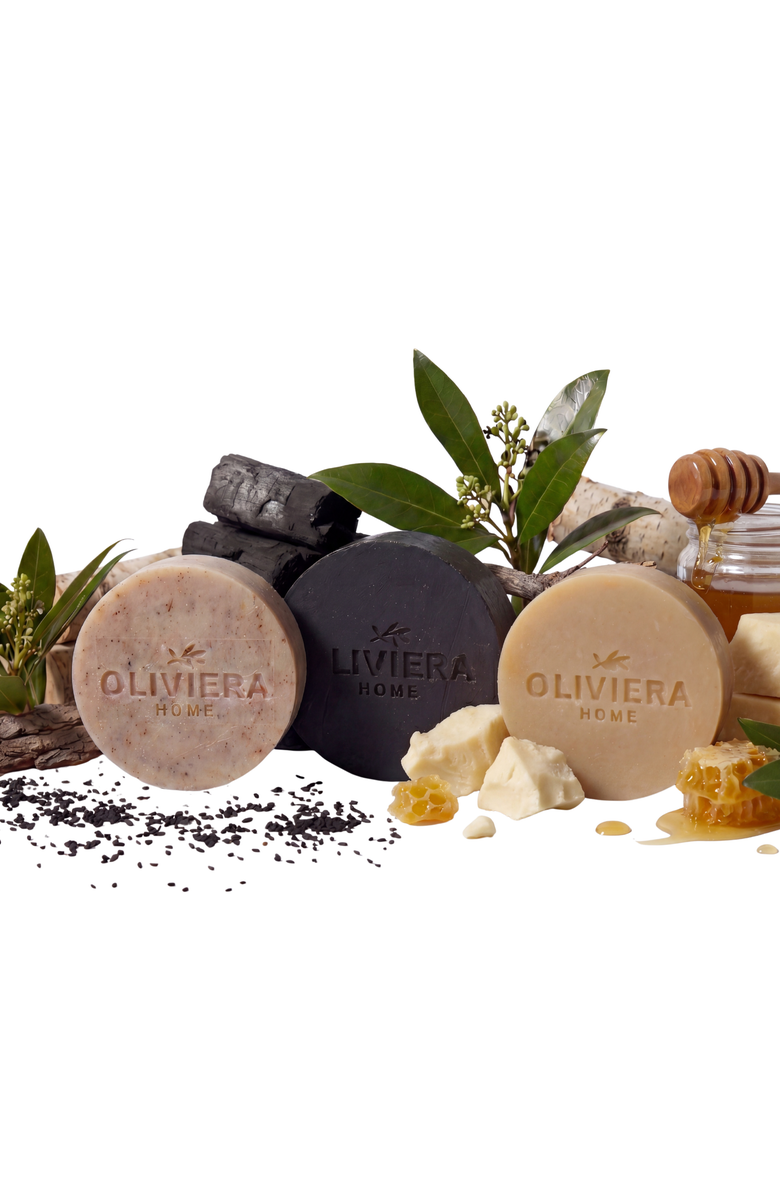 Oliviera Home Purity & Care Bar Soap Trio, Alternate, color, NO COLOR