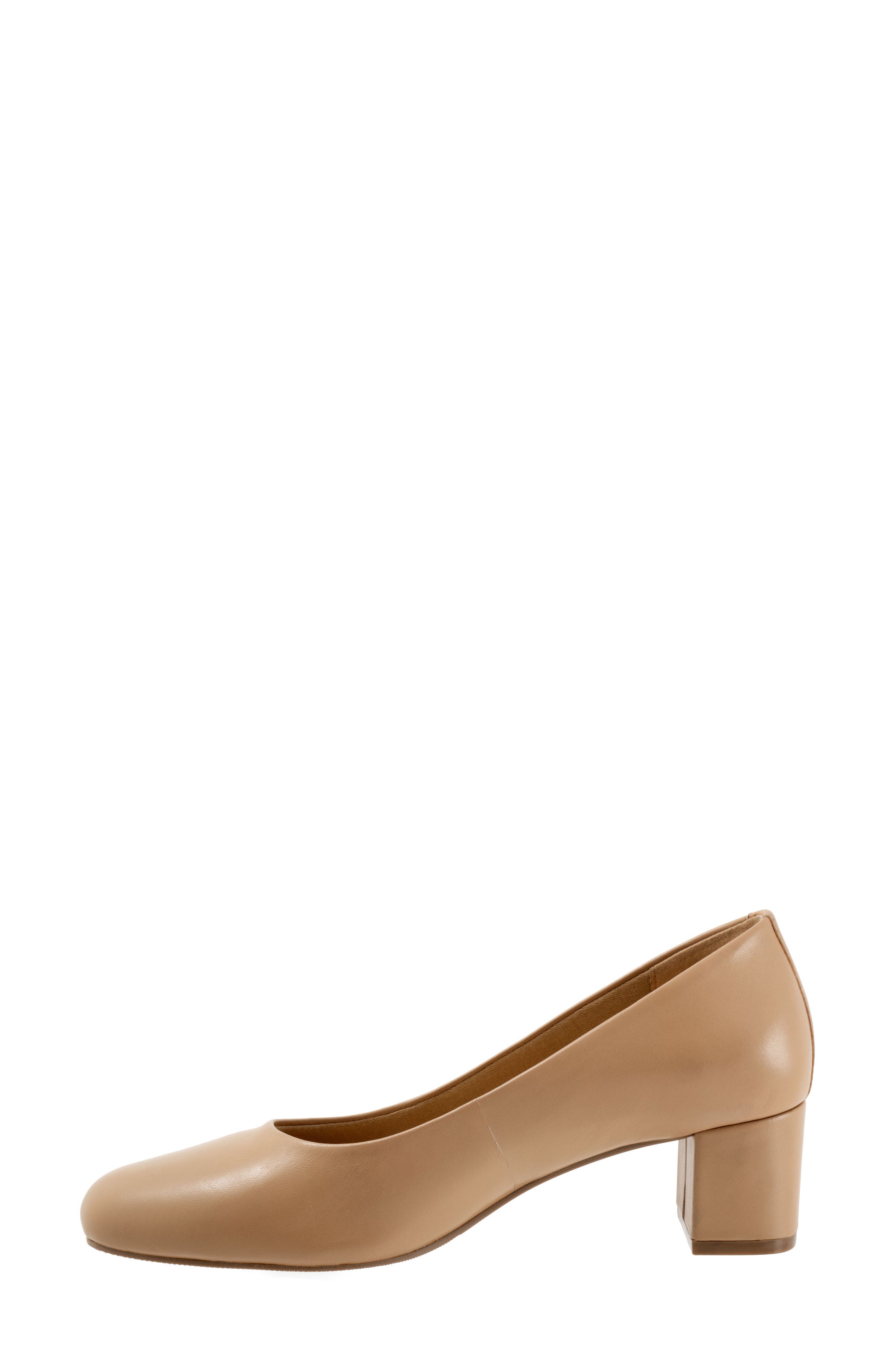 Daria Block Heel Pump, Alternate, color, NUDE