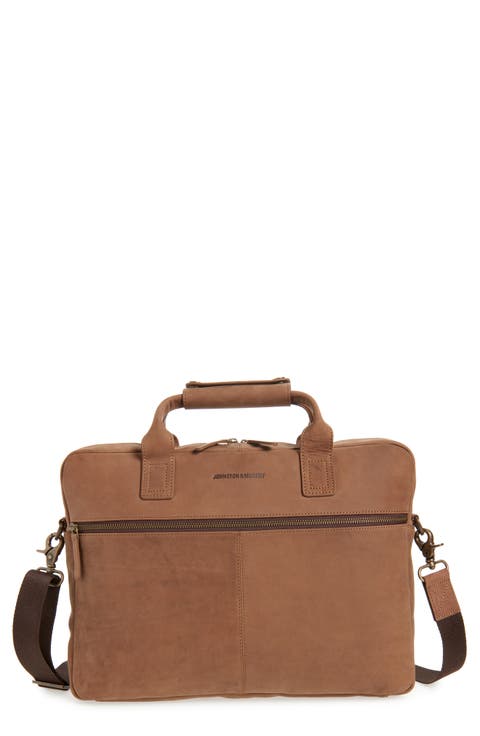 Oil Tanned Leather Briefcase