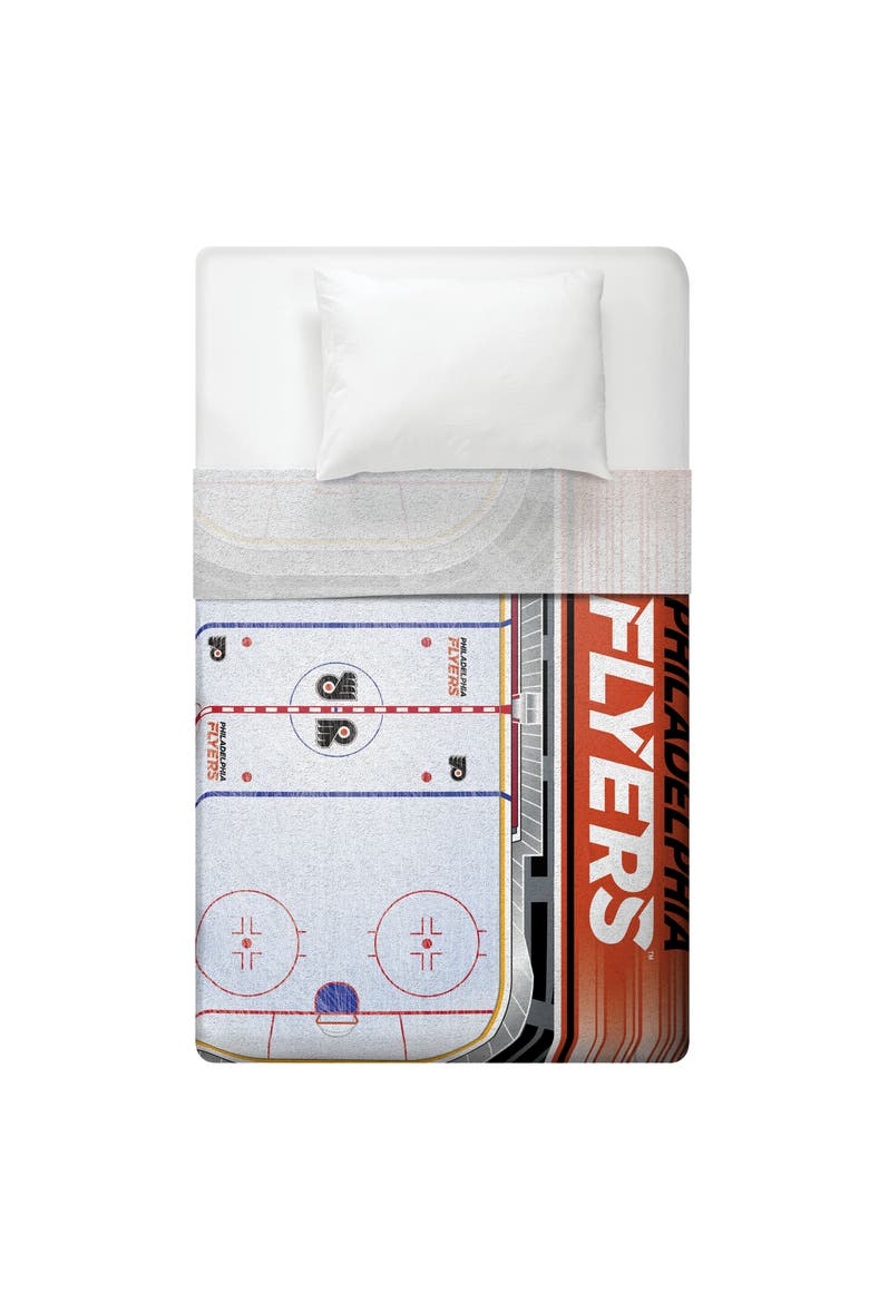Philadelphia Flyers Home Ice 60" x 80" Raschel Throw Blanket, Alternate, color, None