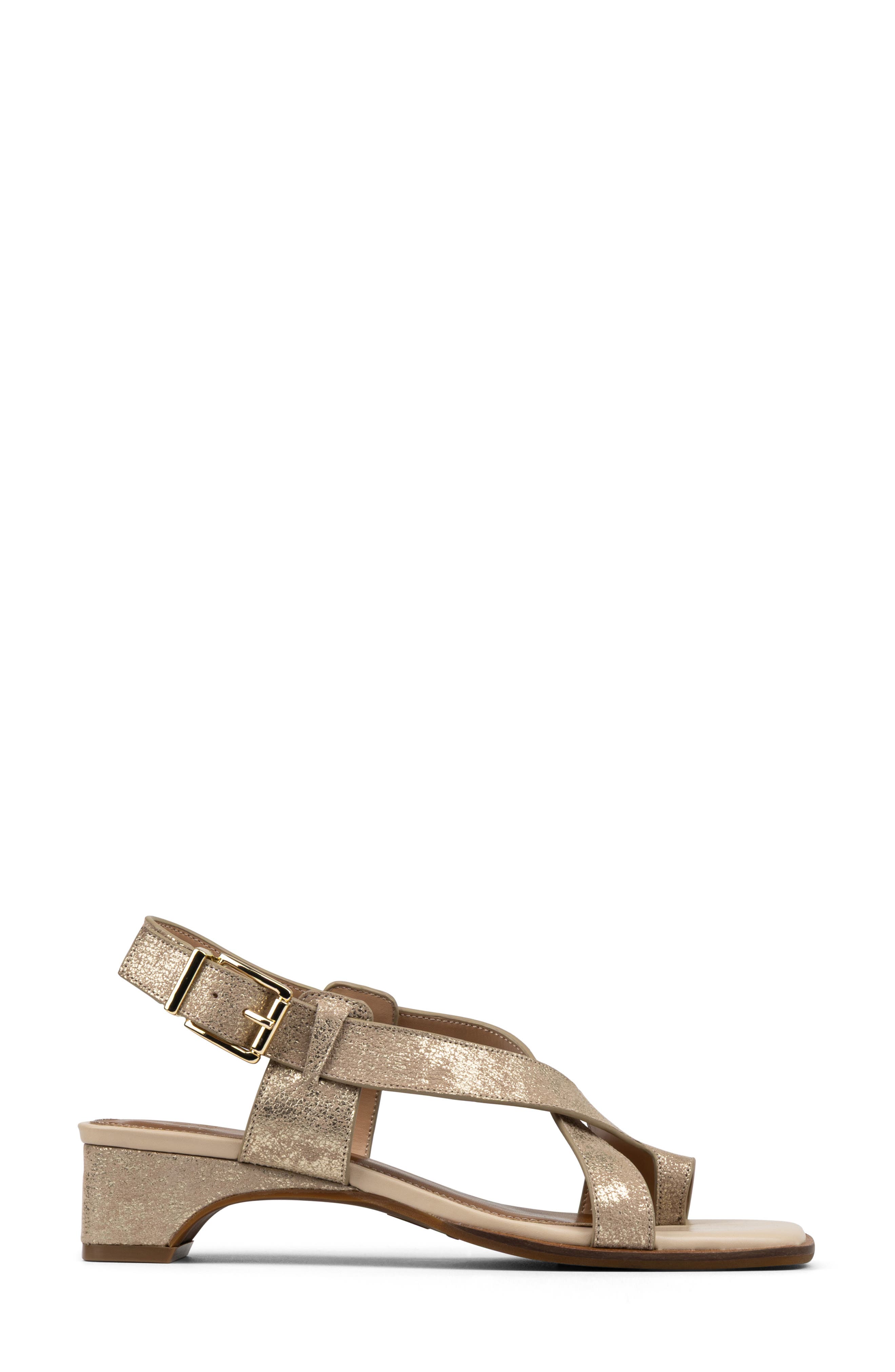 Charta Sandal, Alternate, color, PLATINUM