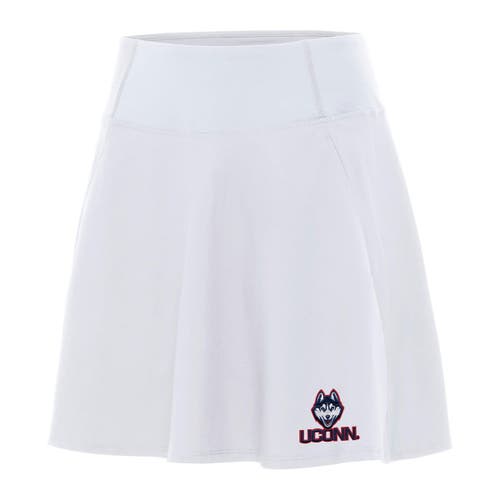 Antigua White Uconn Huskies Chip Skort