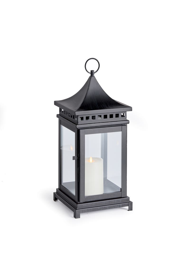 Kito Outdoor Lantern, Main, color, Black
