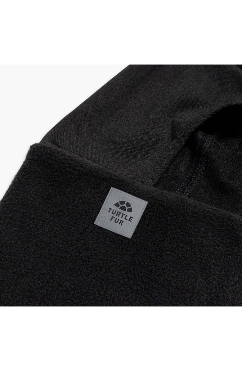 Turtle Fur Fleece Shellaclava Balaclava, Alternate, color, Black