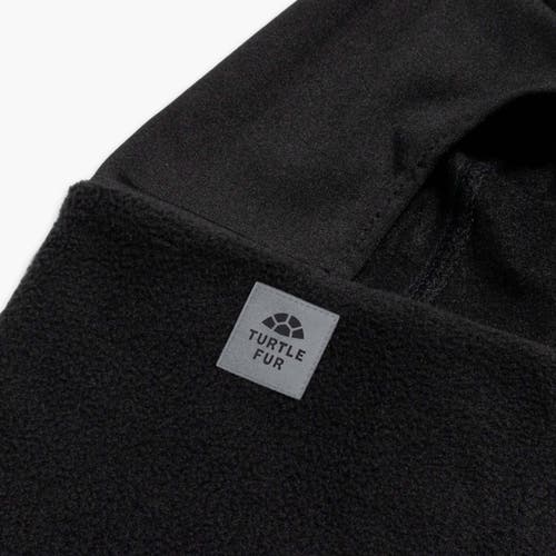 Turtle Fur Fleece Shellaclava Balaclava In Black