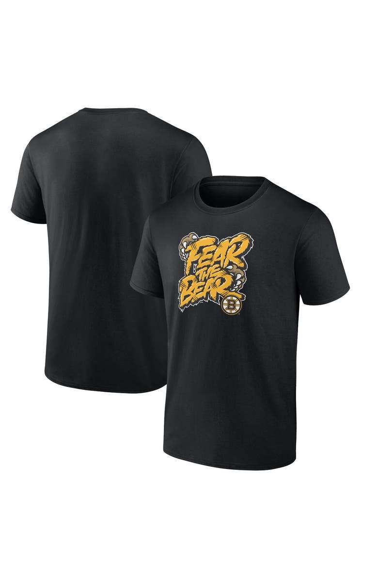 FANATICS Men's Fanatics Branded Black Boston Bruins Local T-Shirt, Alternate, color, Black