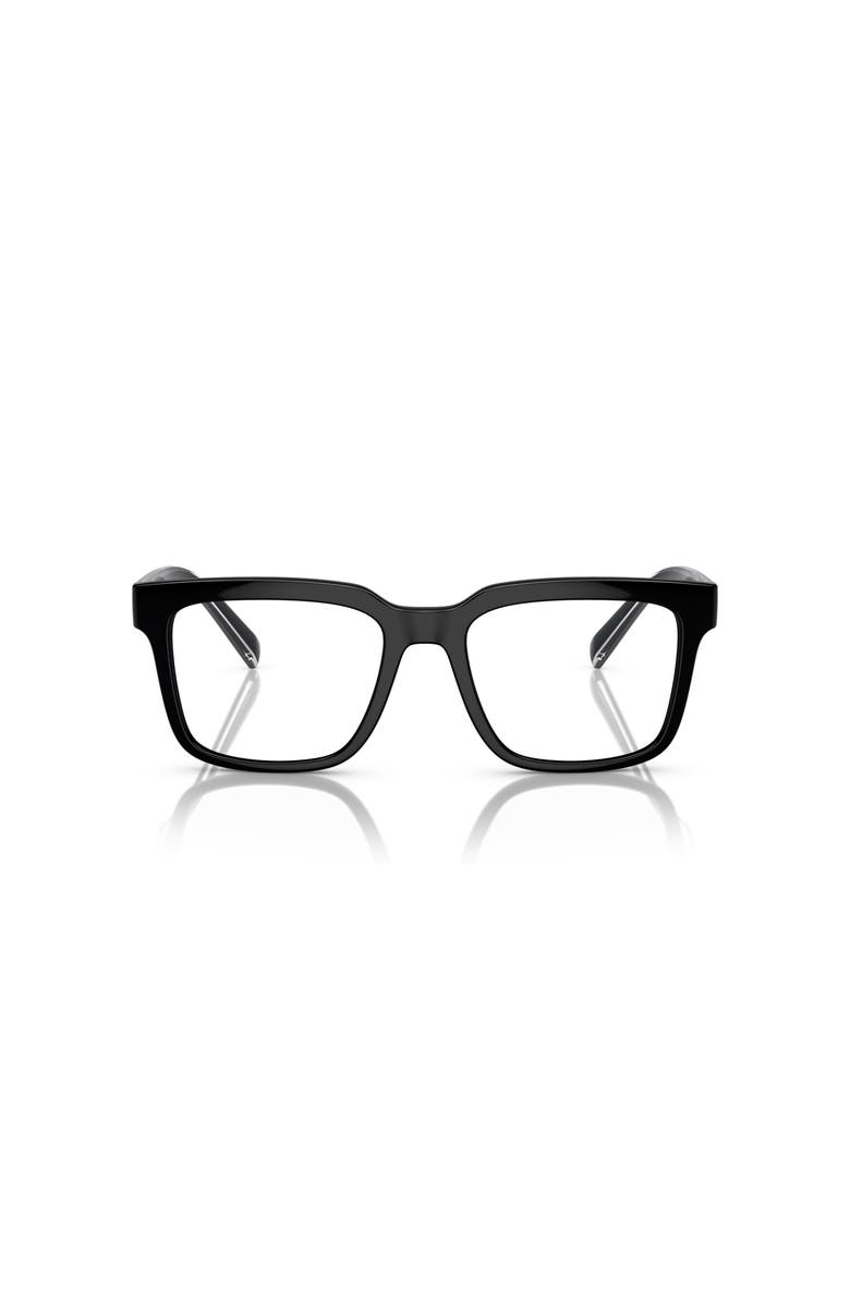 Dolce&Gabbana 52mm Square optical glasses, Alternate, color, Black