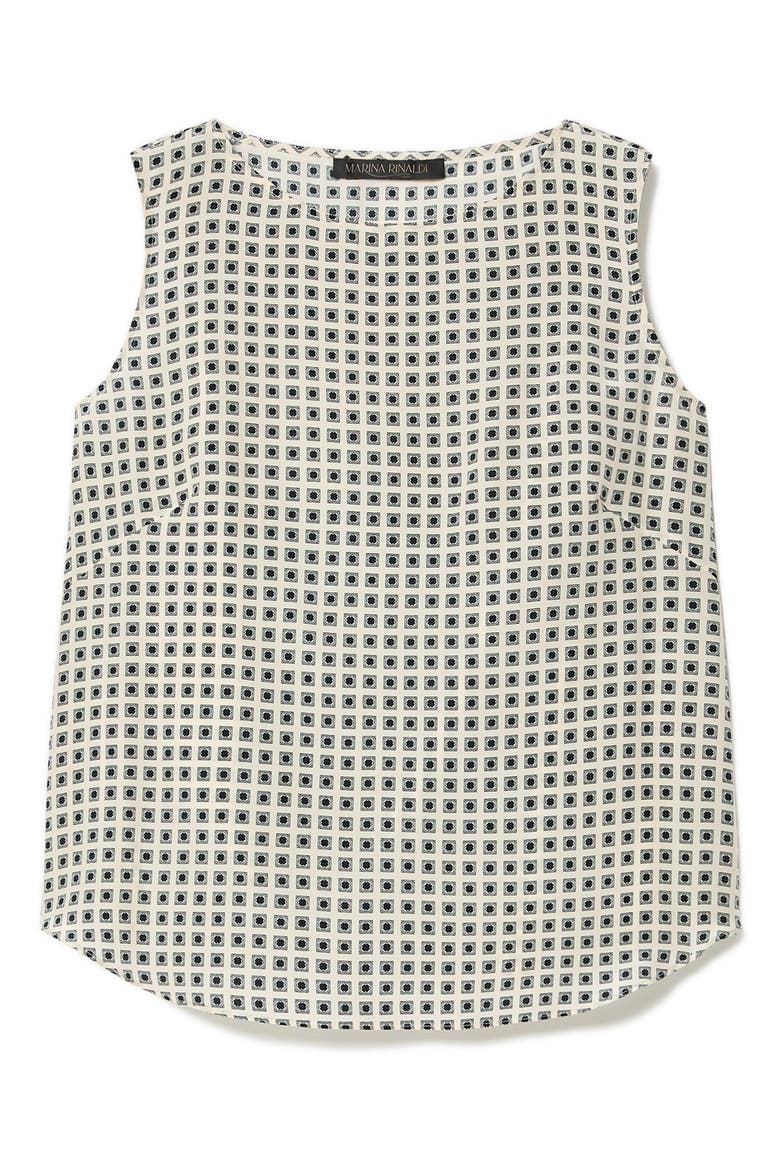 Fauna Silk Shell, Alternate, color, IVORY