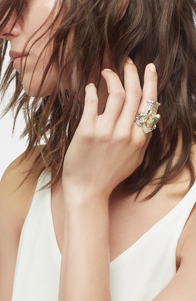 John Hardy Legends Naga Ring, Alternate, color,