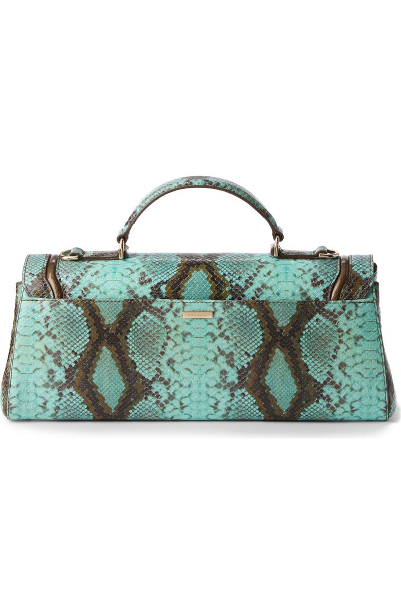 Brahmin Dayan Snake Embossed Leather Top Handle Bag, Alternate, color,