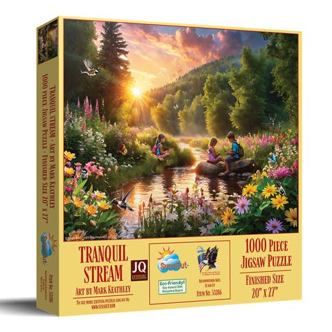 Tranquil Stream 1000 piece Jigsaw Puzzle for Adults