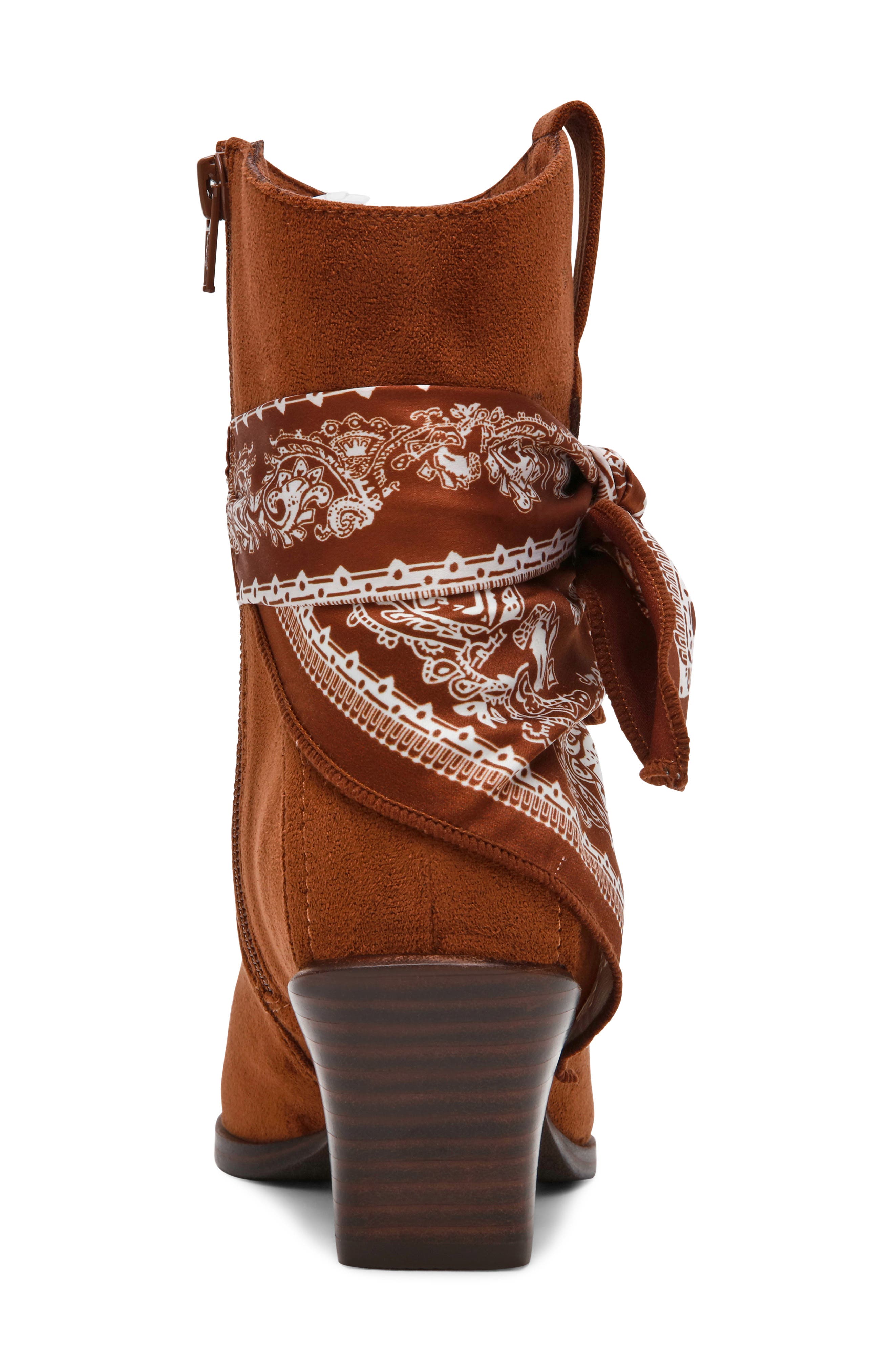 Hessana Bootie, Alternate, color, CHESTNUT