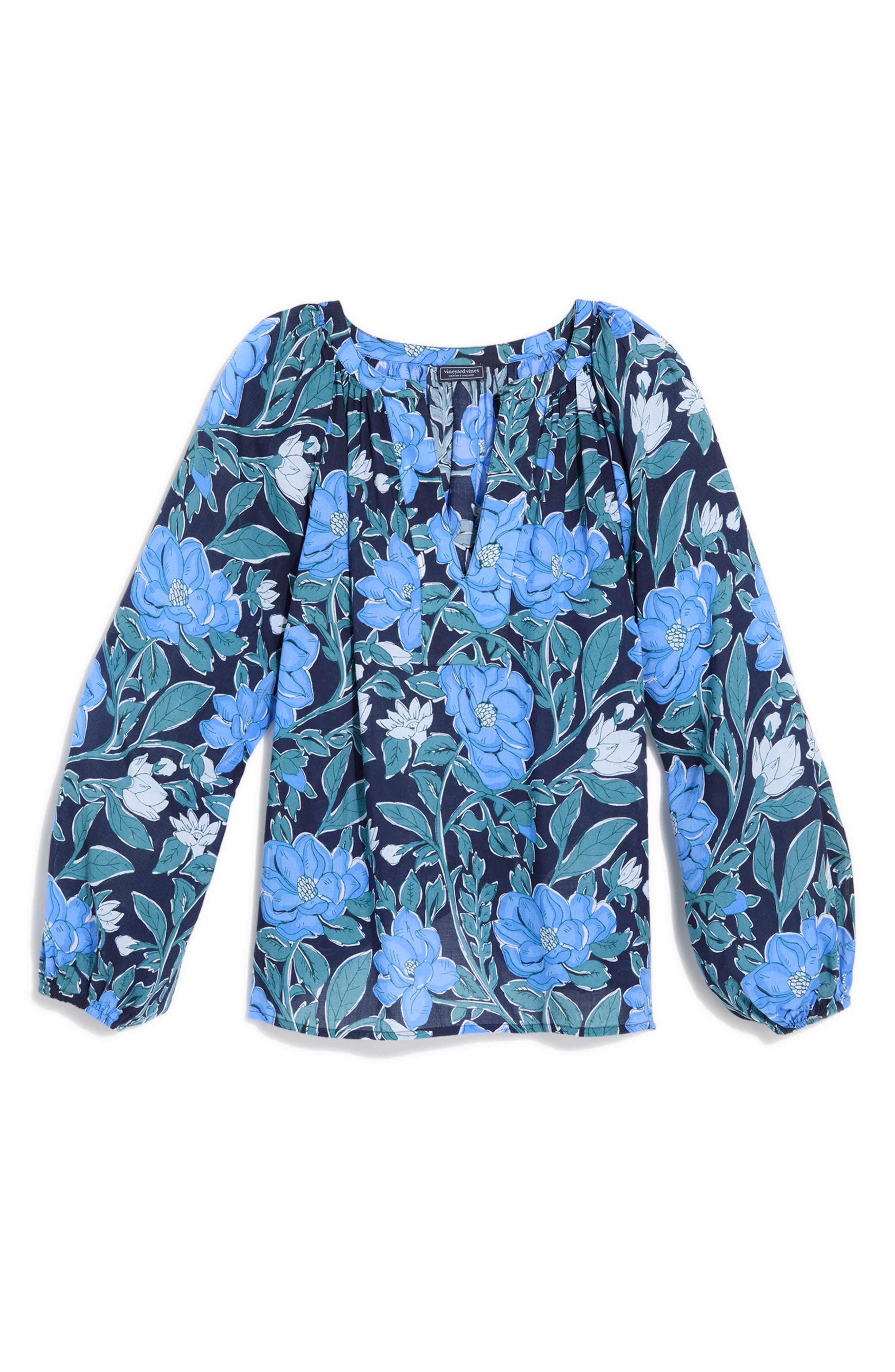 selected MAGNOLIA BLOCK NAVY