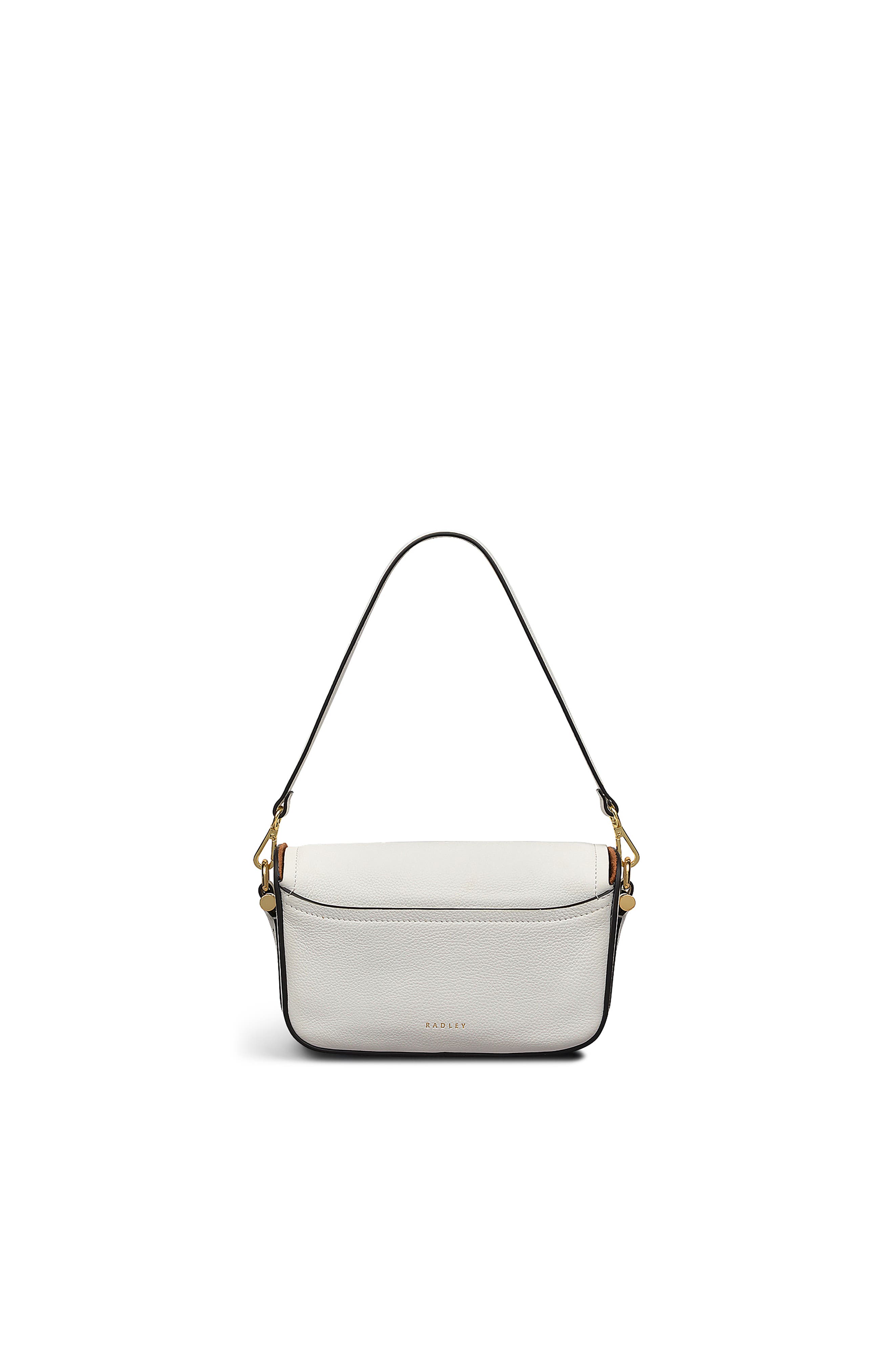 Radley Bathurst Mews - Cutwork Floral Small Flapover Crossbody Bag, Alternate, color, Chalk