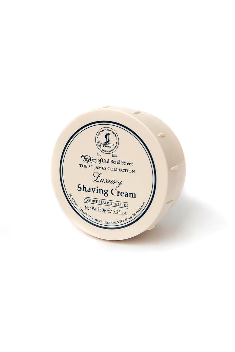 St James Collection Shaving Cream, Main, color, White