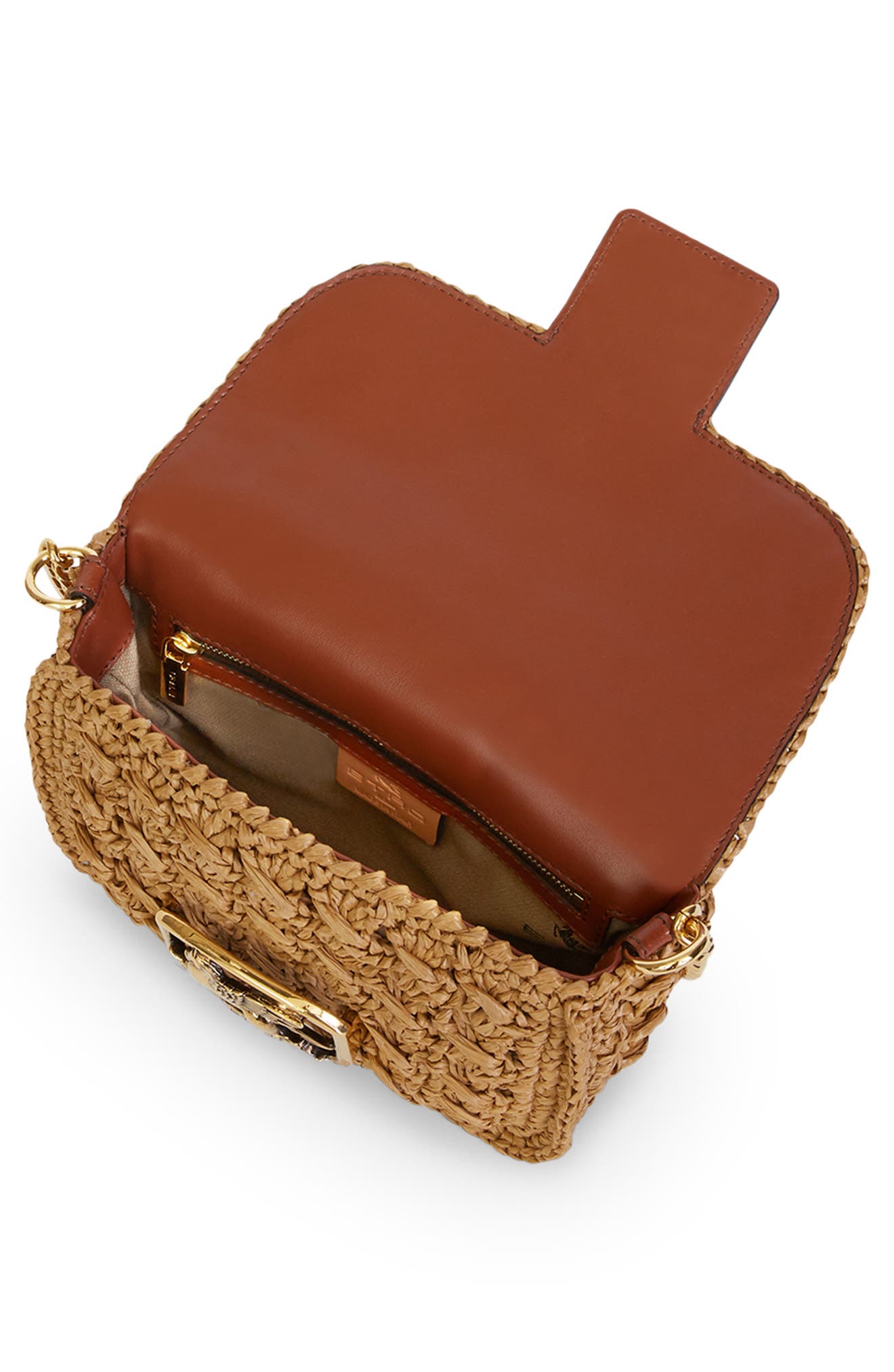 Pegaso Raffia Crossbody Bag, Alternate, color, BEIGE