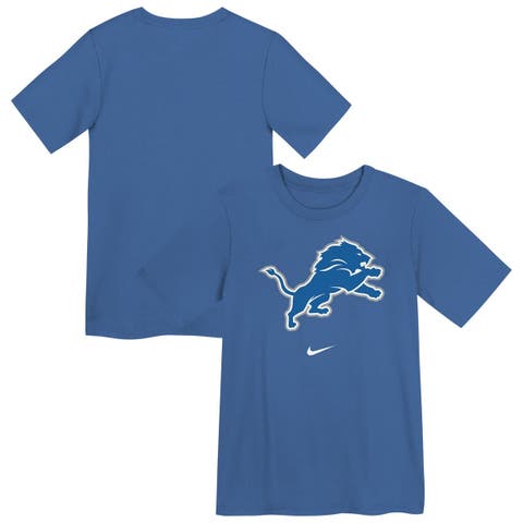 Preschool Nike Blue Detroit Lions Primary Logo Legend Performance T-Shirt