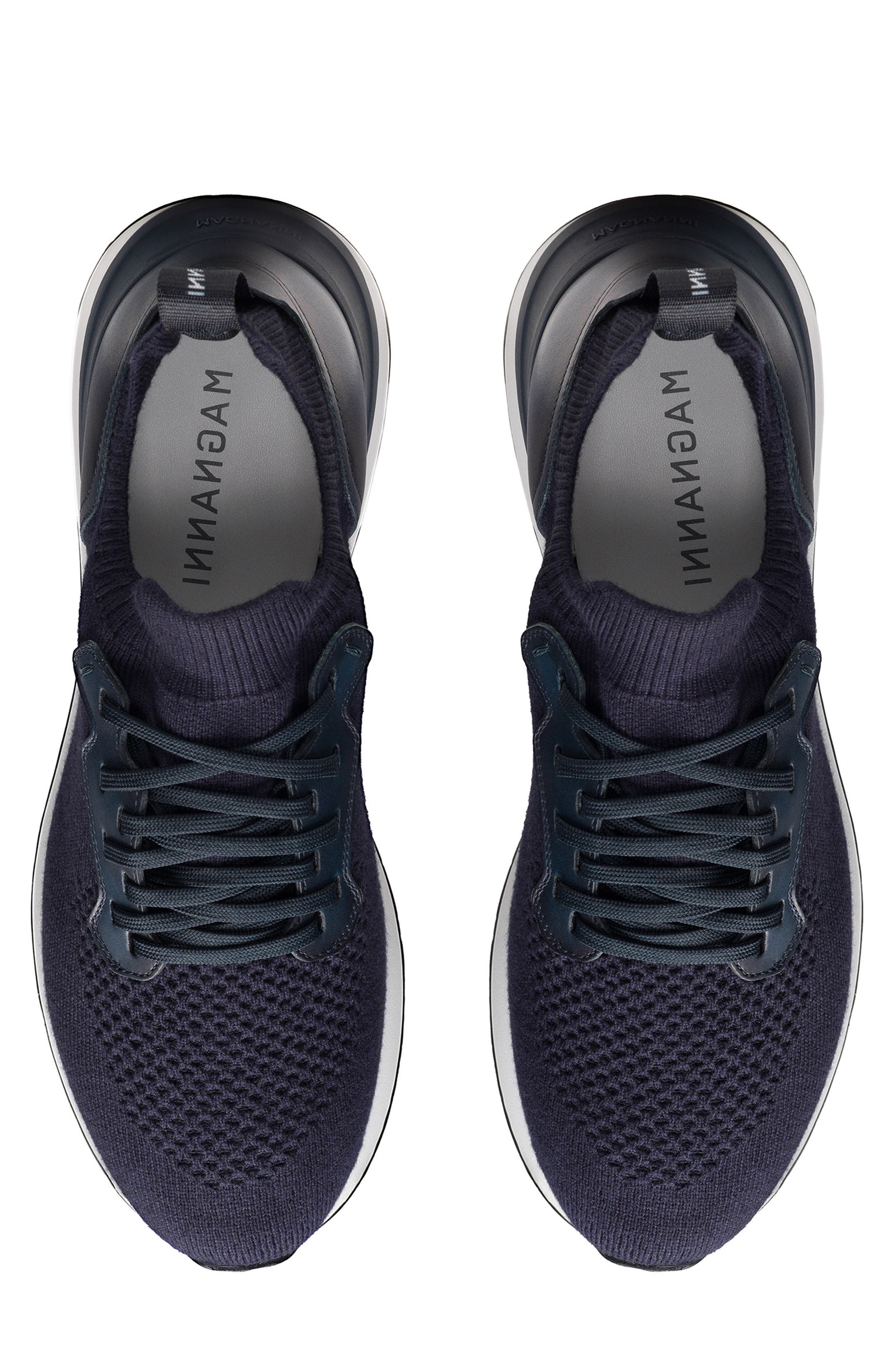Magnanni Stratus Sneaker, Alternate, color, Navy