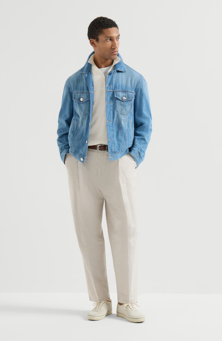 Brunello Cucinelli Cotton sweater, Alternate, color, Panama