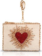 Mary Frances Accessories Heart Burst Coin Purse