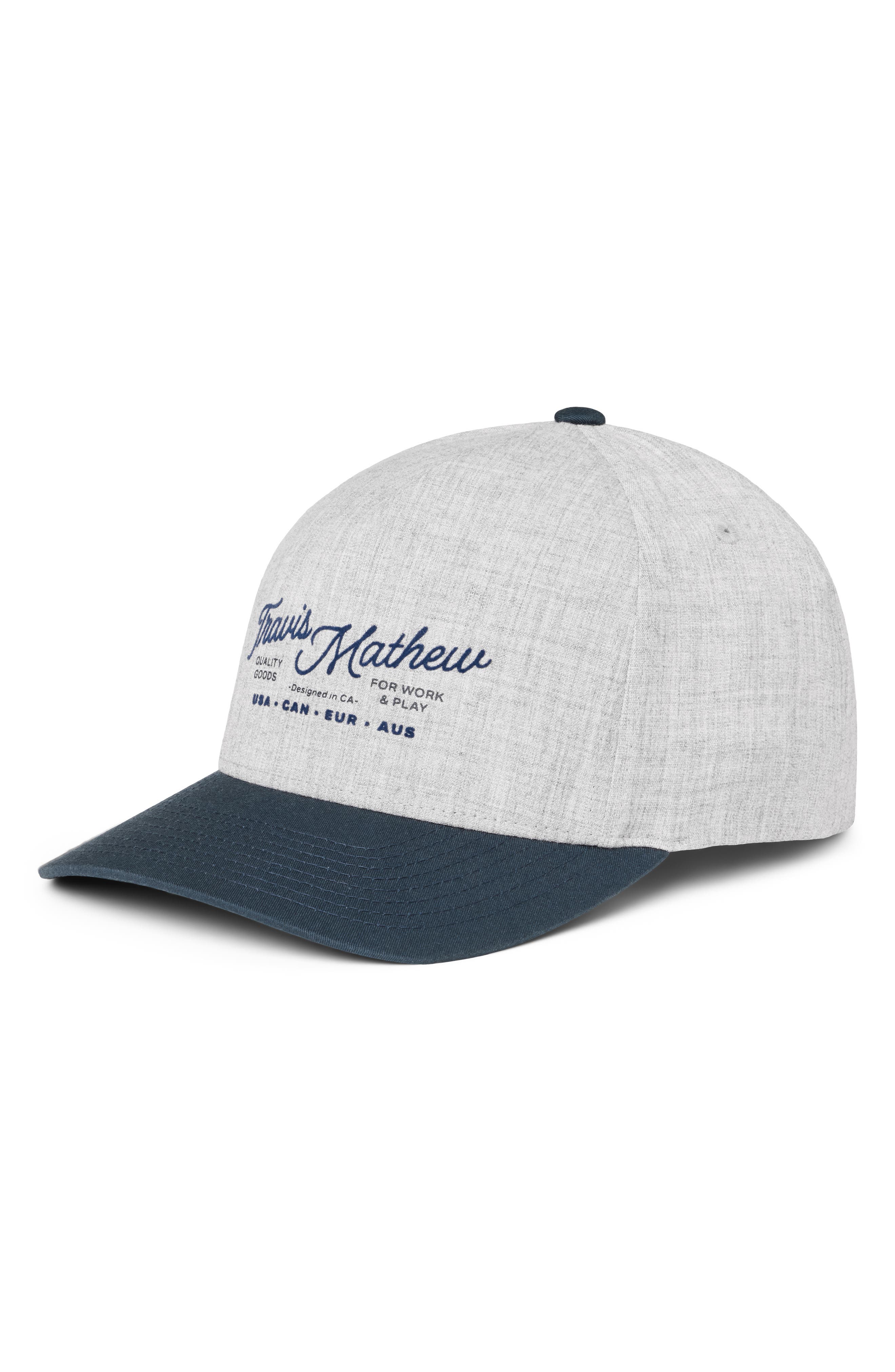 TravisMathew Perfect Plan Snapback Baseball Cap
