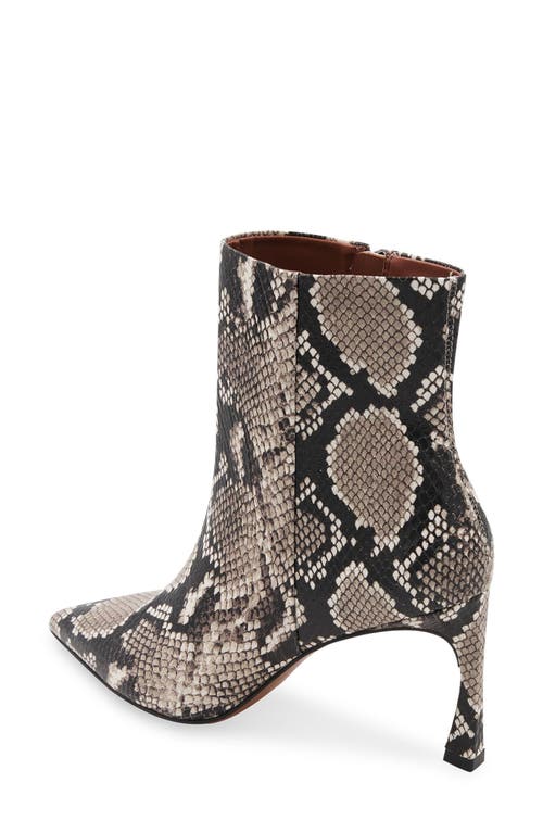 Bcbgmaxazria Pia Pointed Toe Bootie In Animal Print
