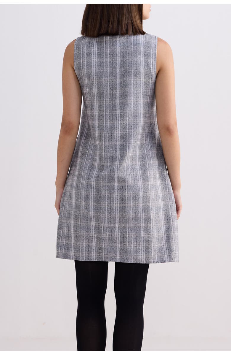 Reistor The Cotton Tweed Shift Dress, Alternate, color, Steel Breeze