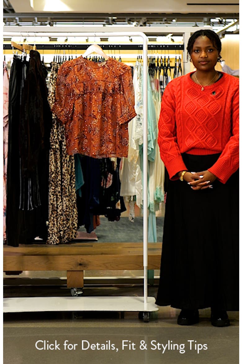 Jodie Puff Sleeve Floral Top video