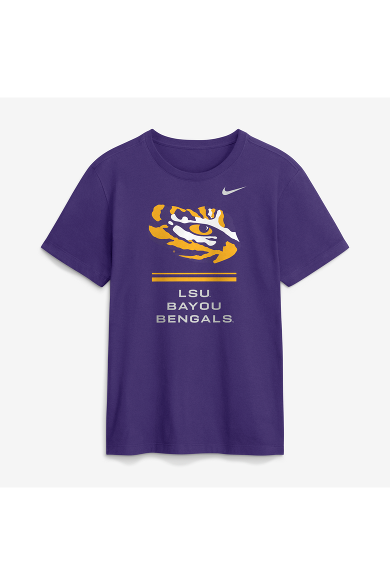 Men's Nike Purple LSU Tigers 2026 Sideline Dri-FIT T-Shirt, Main, color, Purple