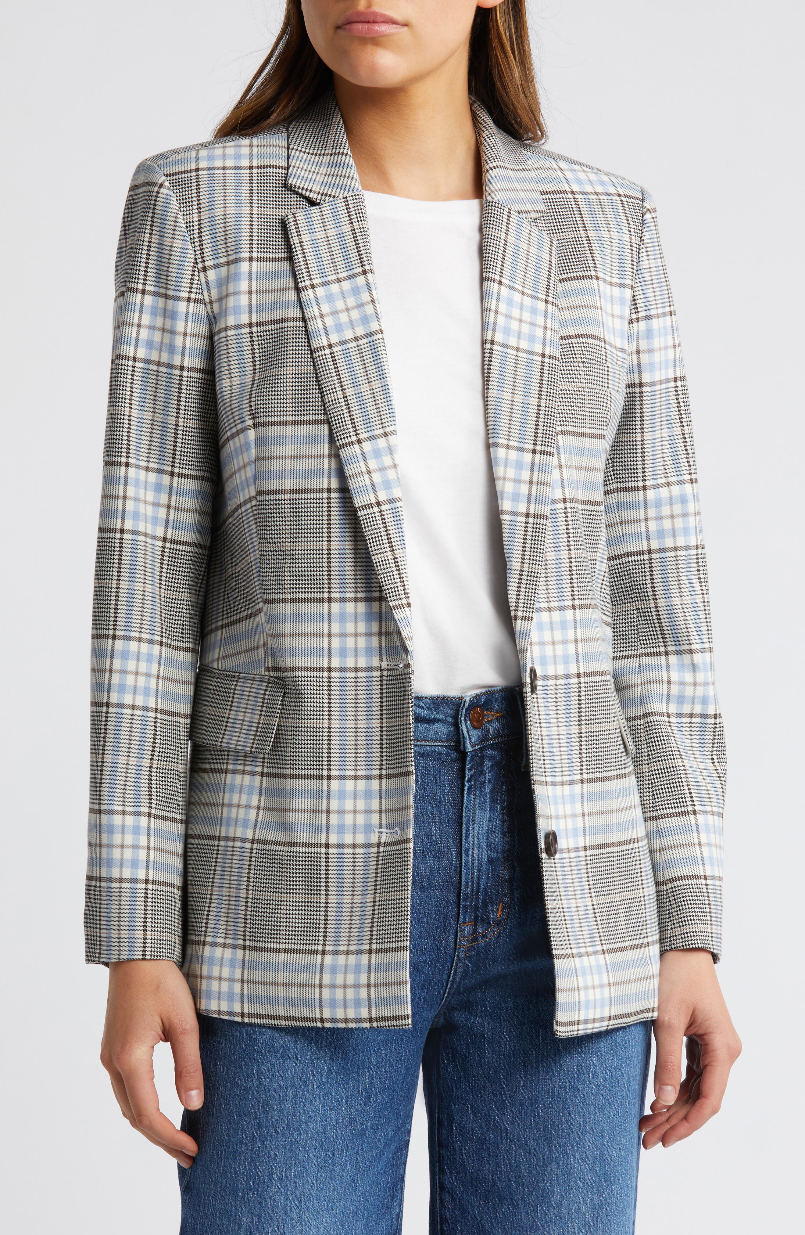 Rails Stanton Check Blazer